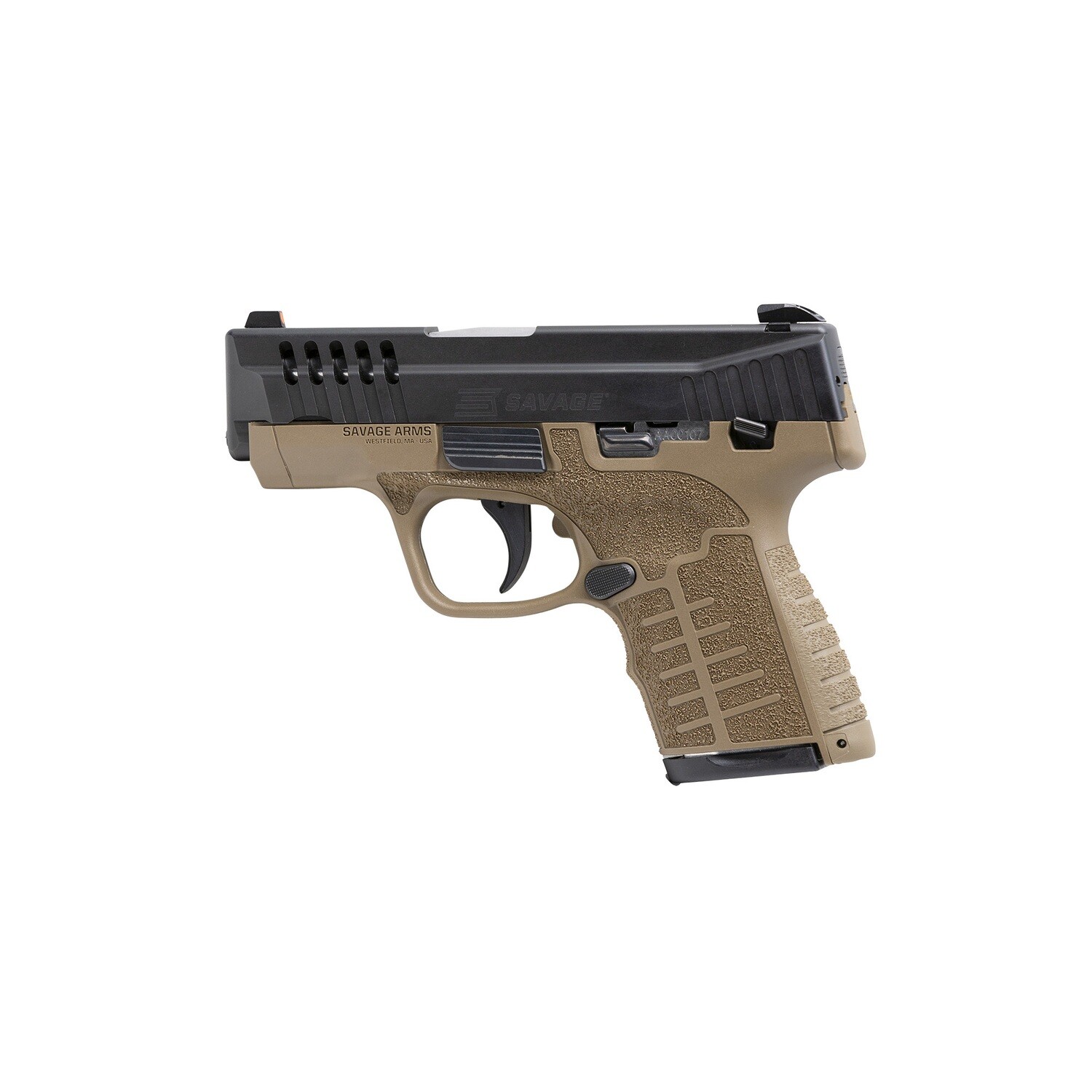 Sav Stance Mc9ms 9mm 3.2", Capacity: 8 rounds, Color/Finish: Flat dark earth