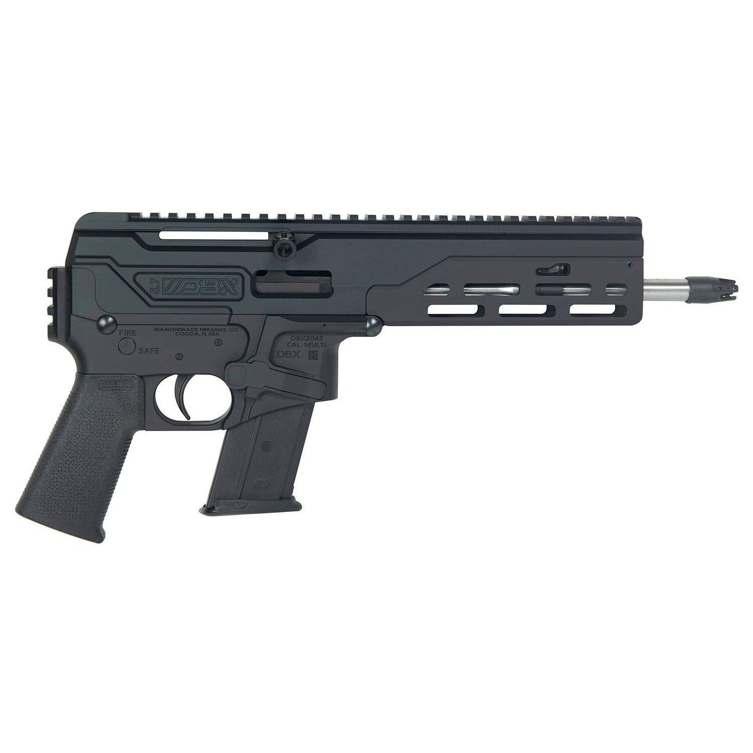 Dbf Dbx57 5.7x28 20rd Blk No Brace