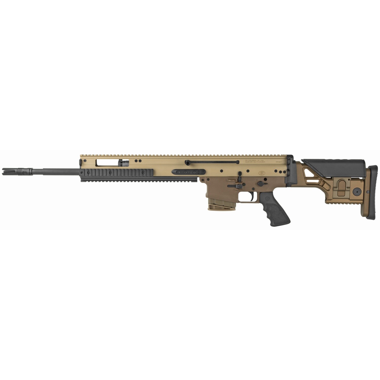 Fn Scar 20s Nrch 6.5 20" 10rd Us, Color/Finish: Flat Dark Earth