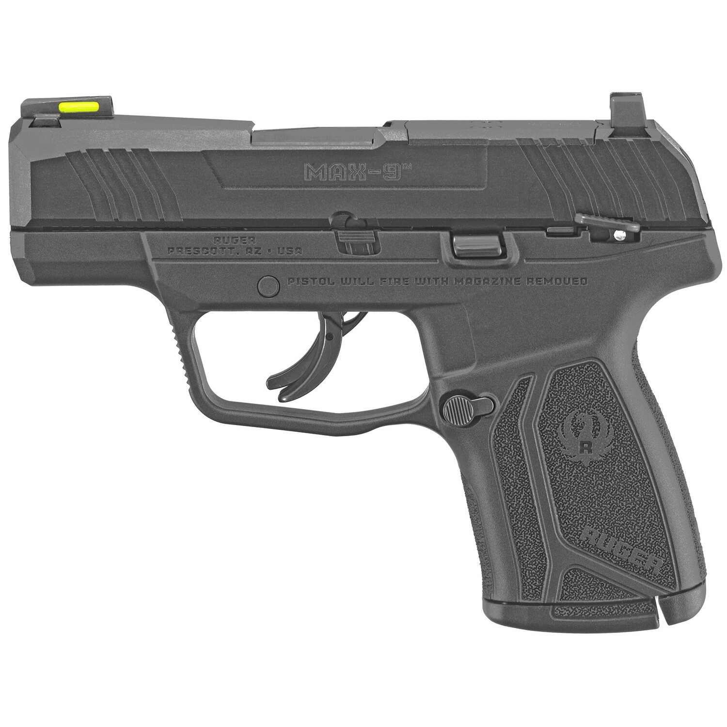 Ruger Max-9 9mm 3.20" 10rd Ts Blk