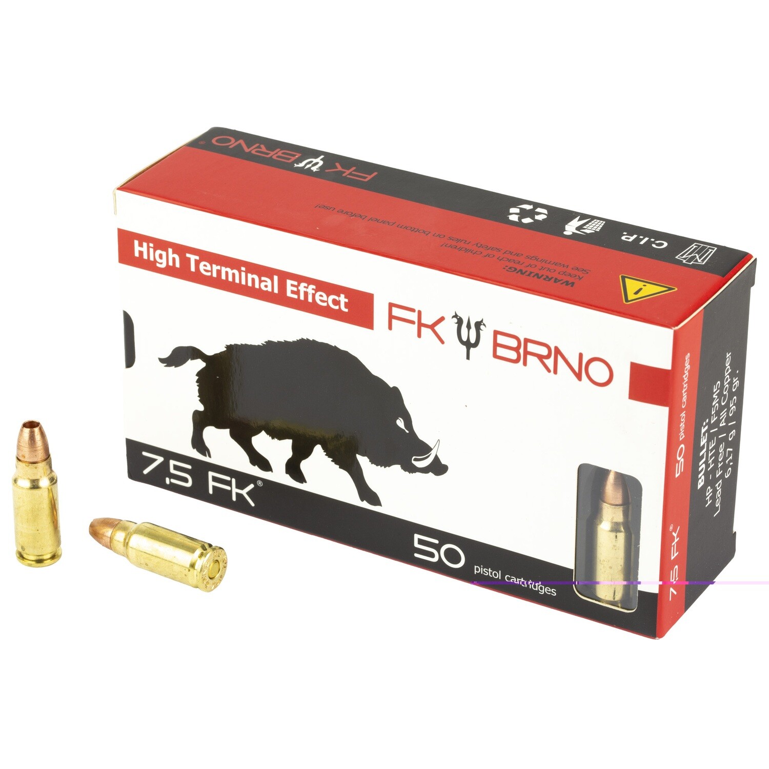 Ifg F5 Ammo 7.5 Fk 95gr 50/600