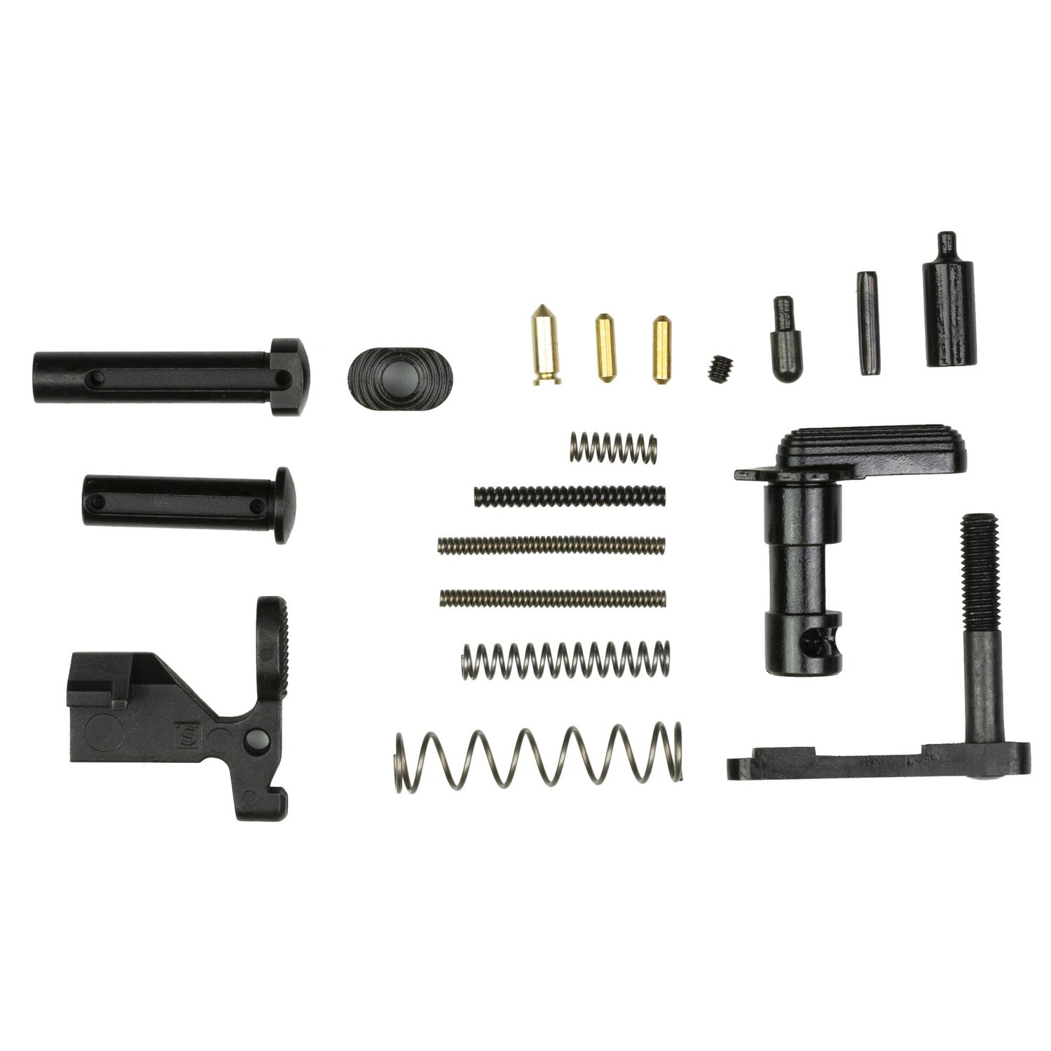 Aero Ar15 Lwr Parts Kit, Color/Finish: Gray