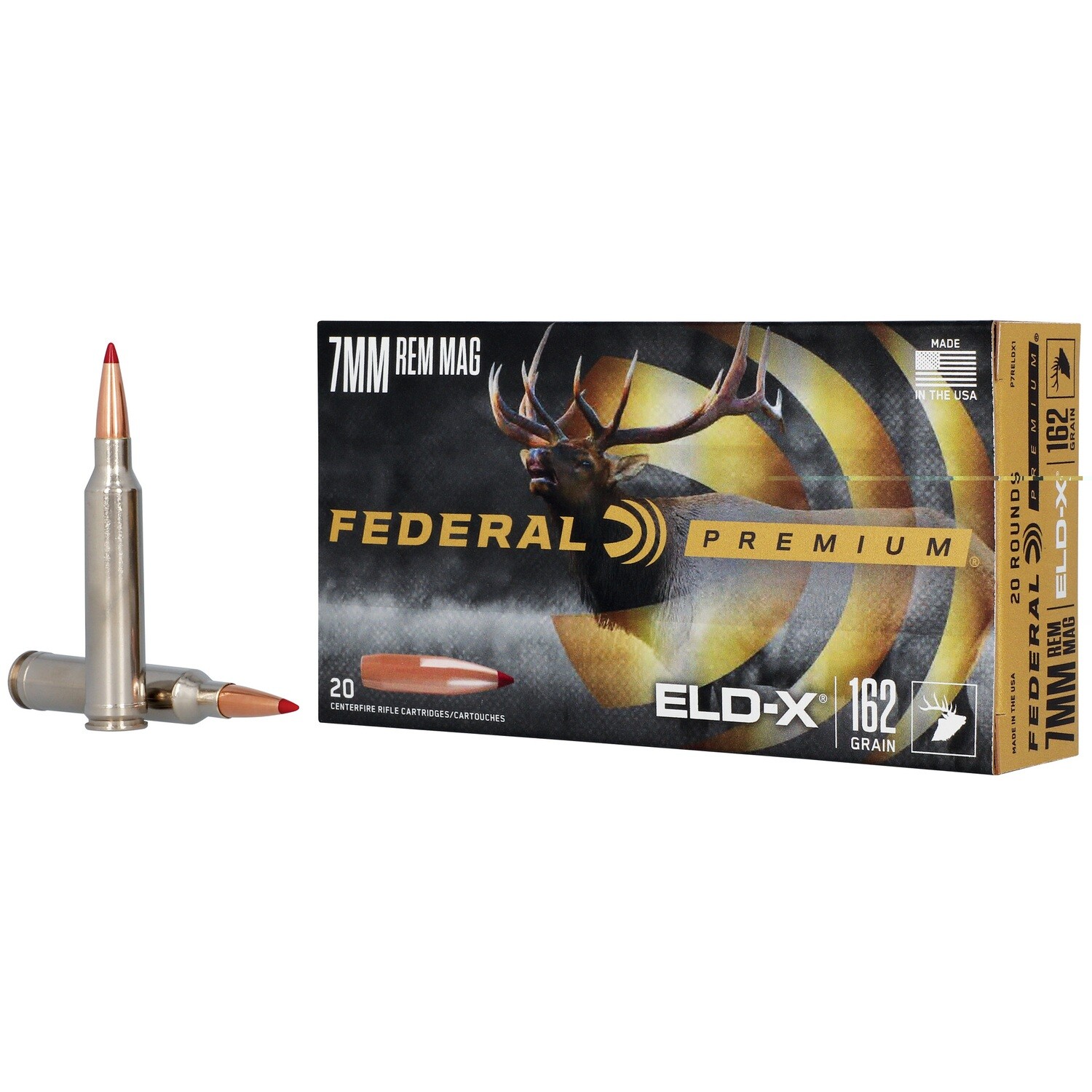 Fed Prem 7mmrem 162gr Eldx 20/200