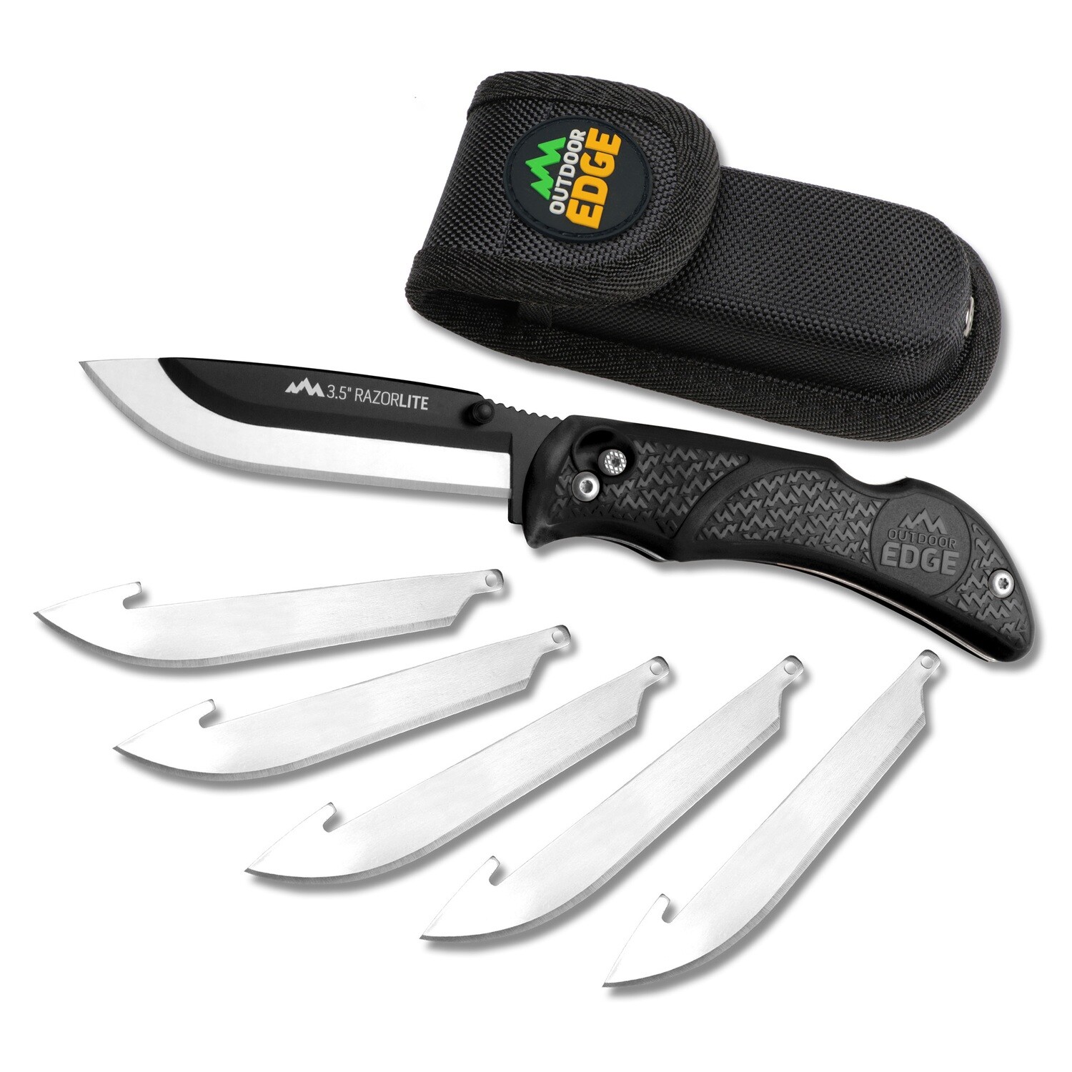 Od Edge Razor Lite 3.5" 6 Blds, Color: Black