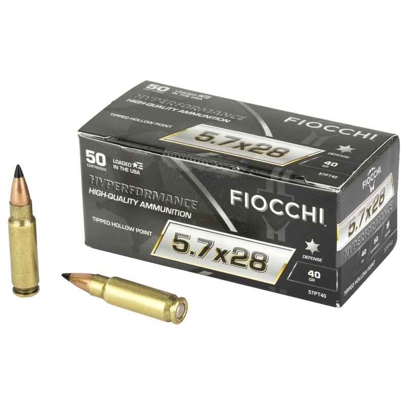 Fiocchi Hp 5.7x28mm 40gr Thp 50/500 Fiocchi Hp 5.7x28mm 40gr Thp 50/500