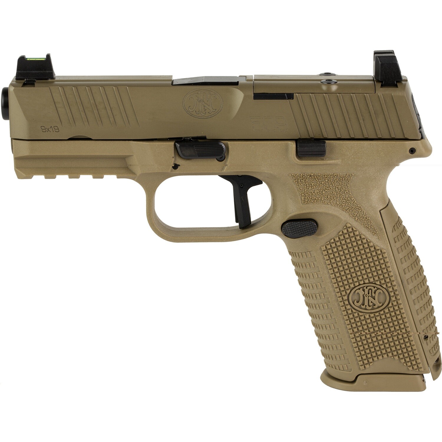 Fn 509 Mrd Fos Bndle 10rd 5 Mags, Color: Flat Dark earth