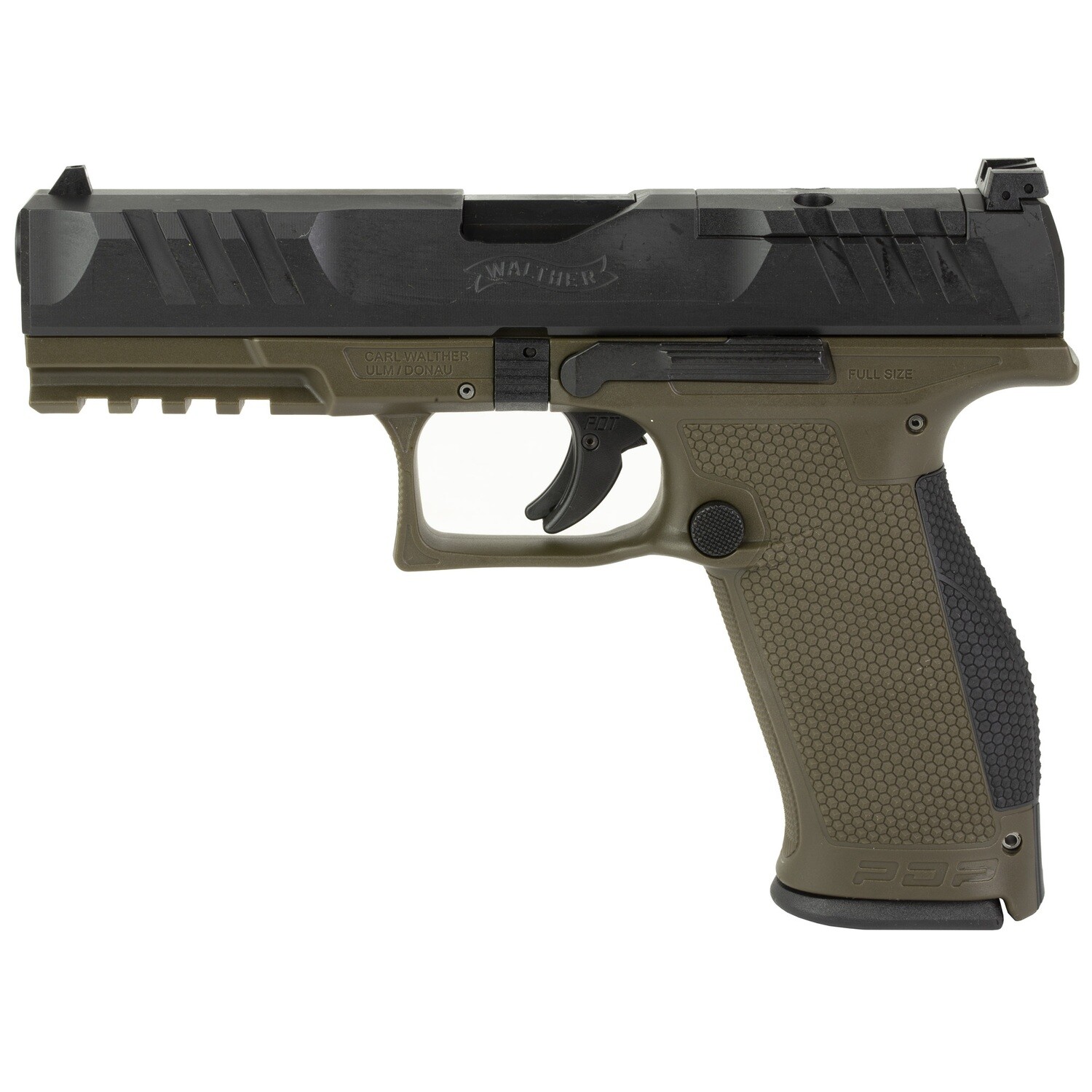 Wal Pdp Fs 9mm 4.5" 18rd Opt Rdy, Color/Finish: Green
