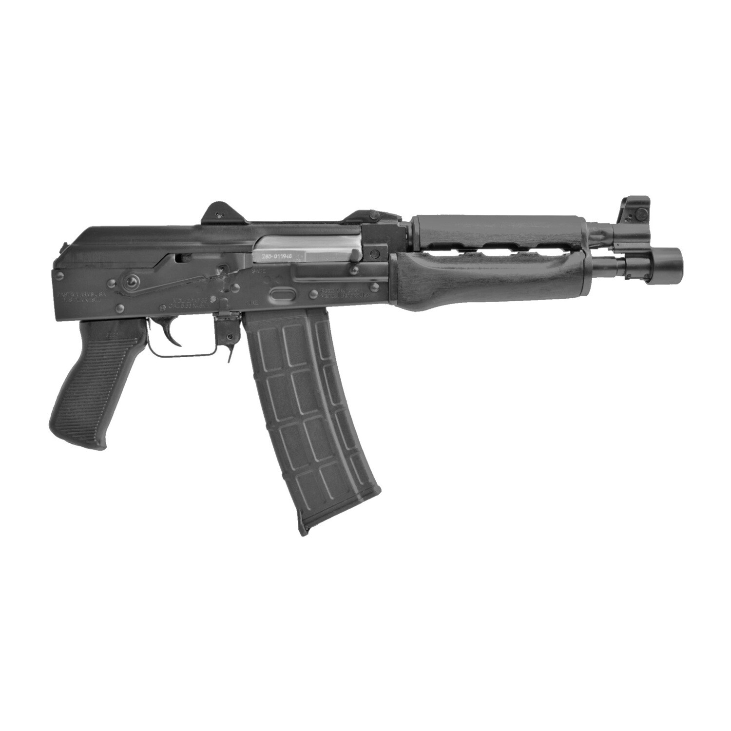 Zastava Zpap85 Pstl 556 10" 30rd Blk