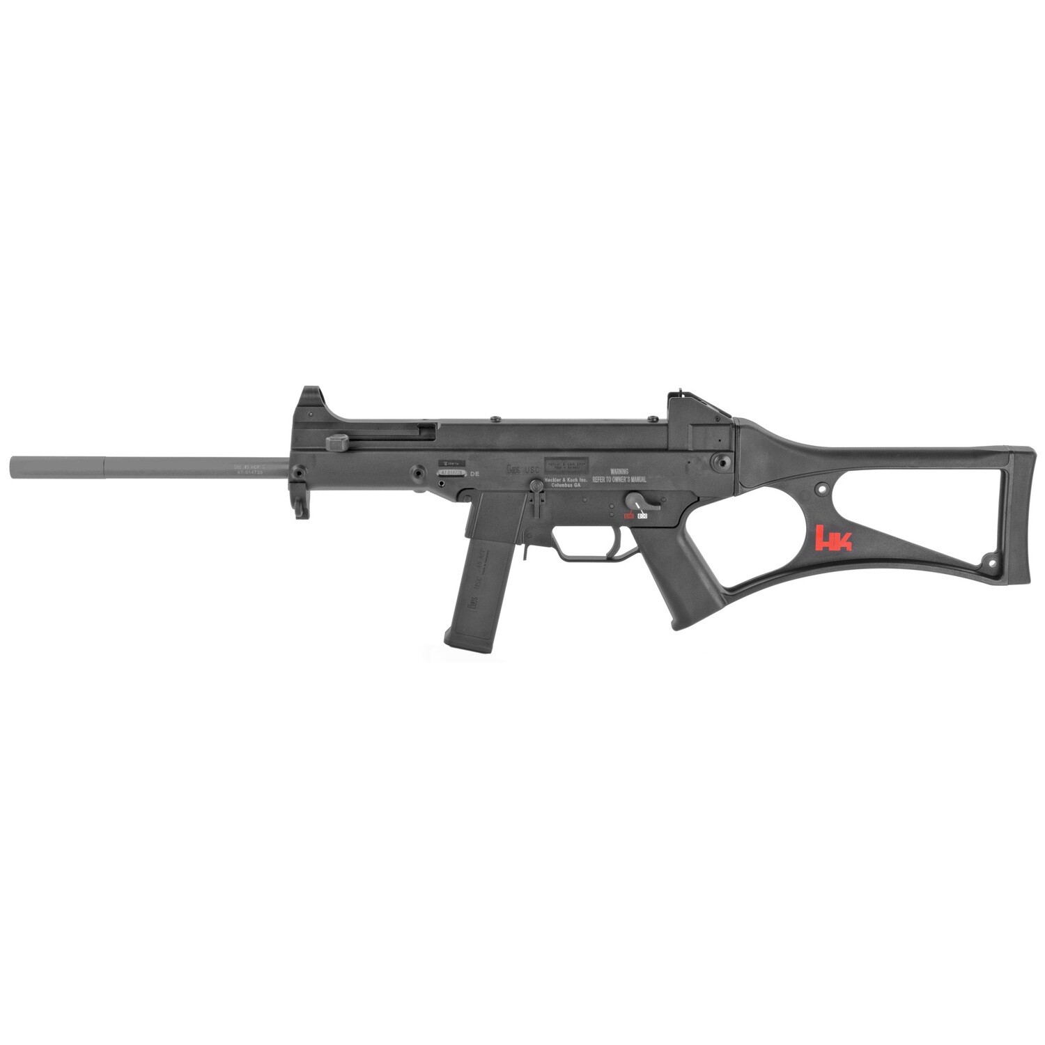 Hk Usc Rifle 45acp 16.5" 10rd Blk