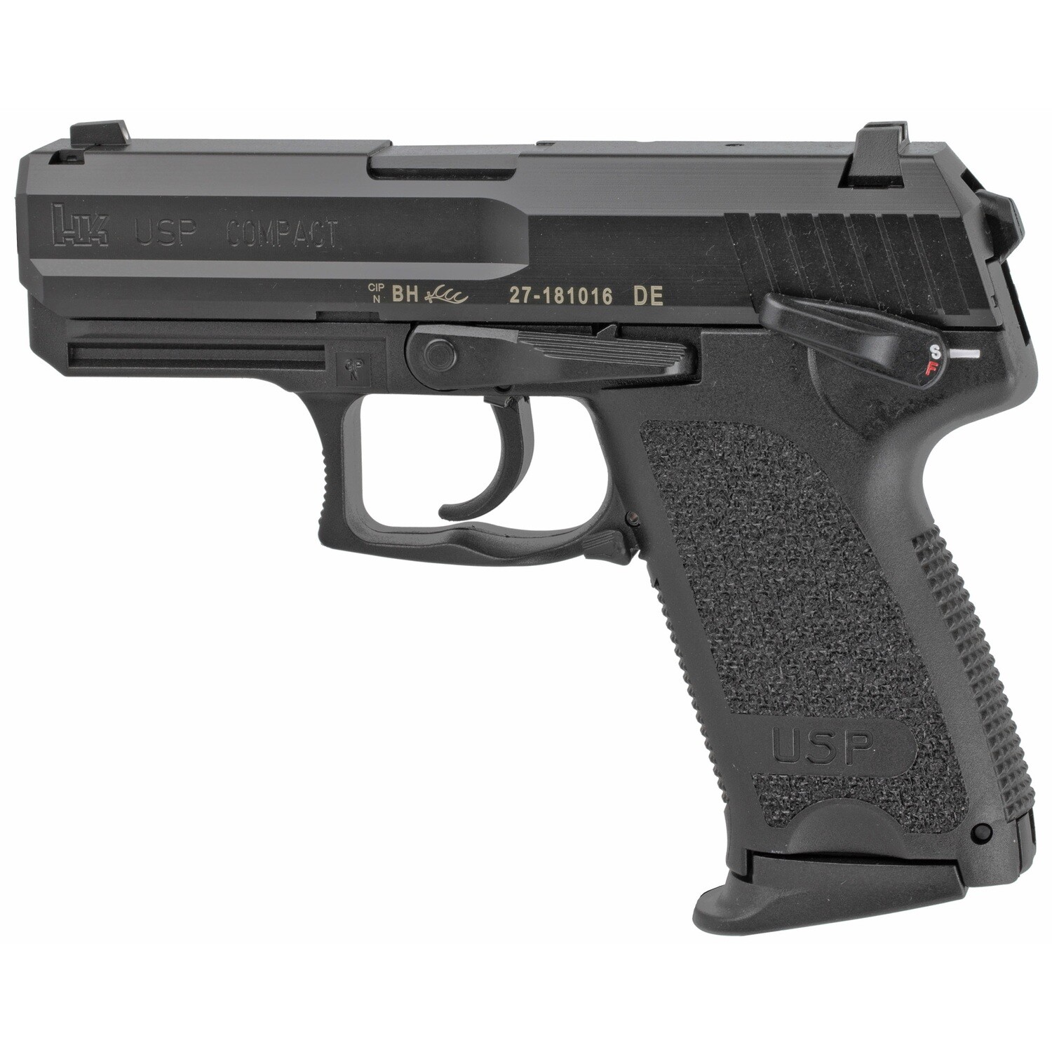 Hk Usp-c 40sw 3.58" 12rd V1 Da/sa