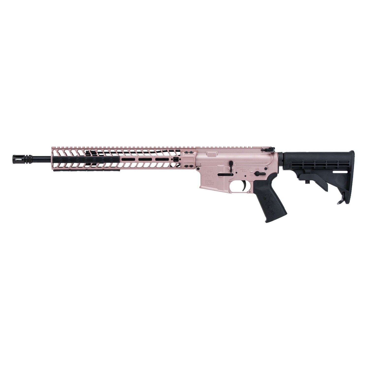 Spike's Rfl 556 16" Md Mlok, Color/Finish: Rose Gold