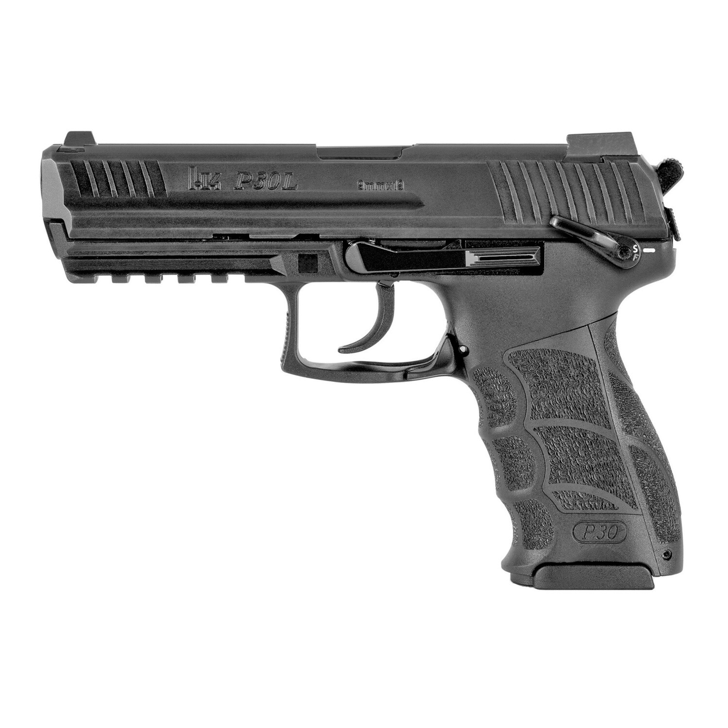 Hk P30ls 9mm 4.45" 17rd V3 Da/sa Ns