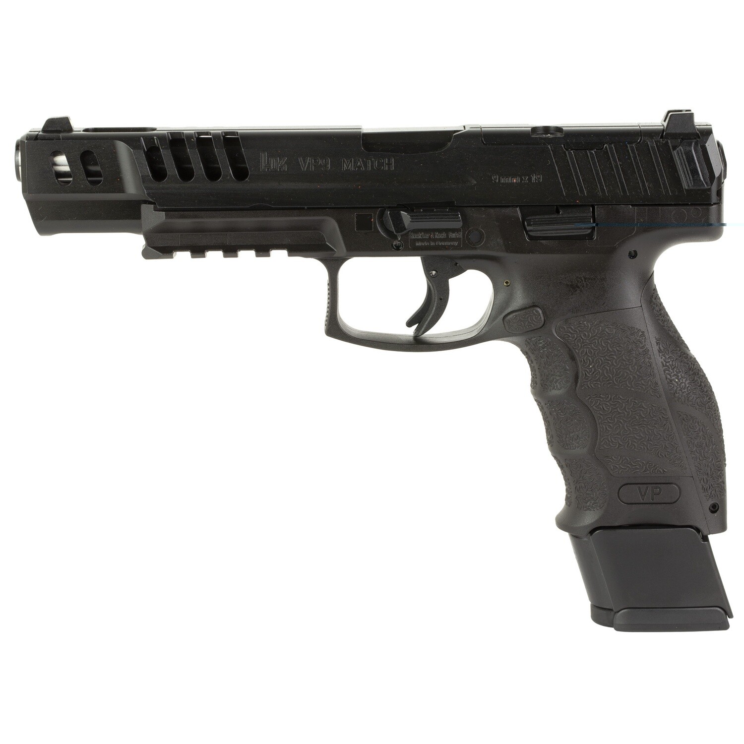 Hk Vp9-b Match Or 9mm 5.51", Capacity: 20 rounds