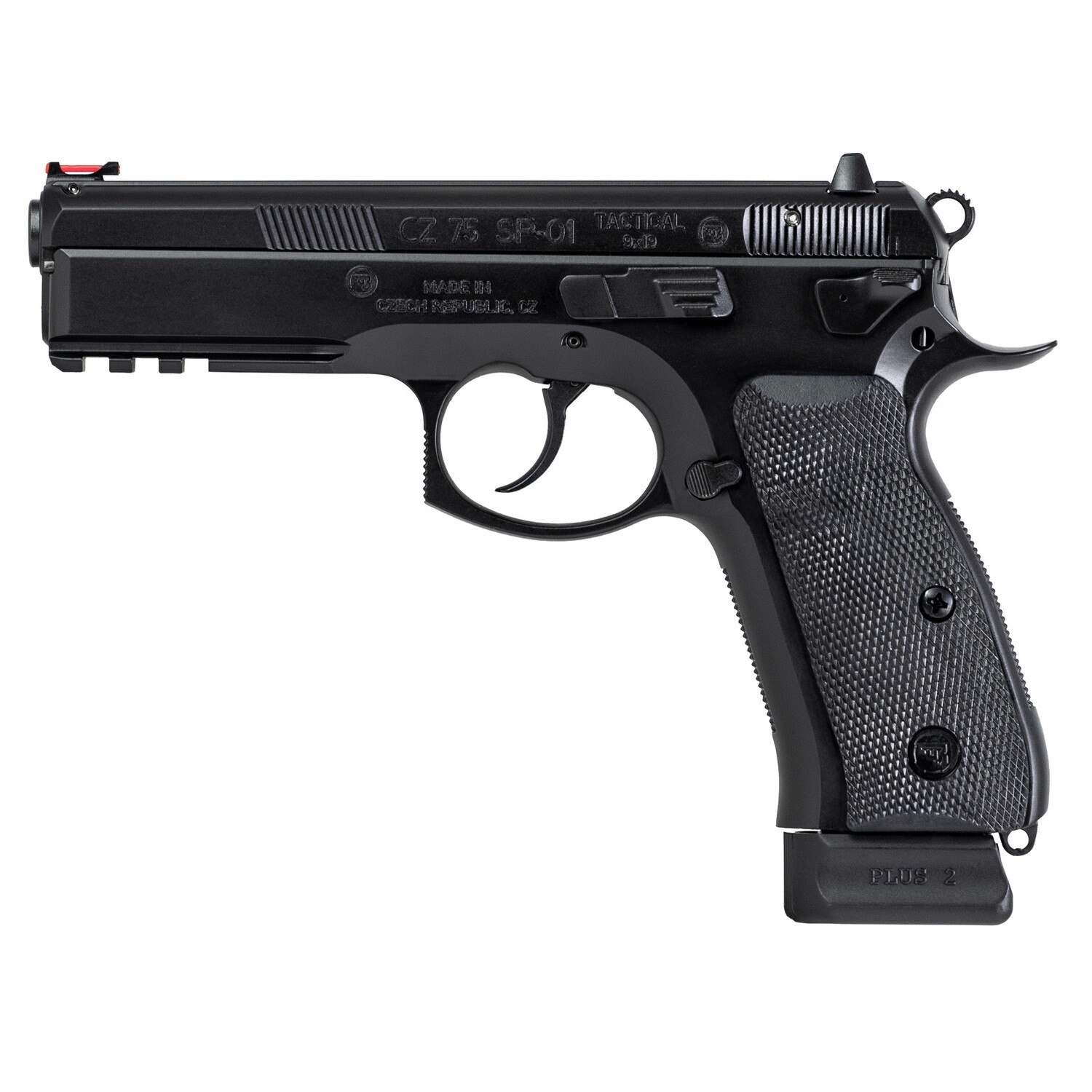 Cz 75 Sp-01 Tac 9mm 4.6" Blk 19rd