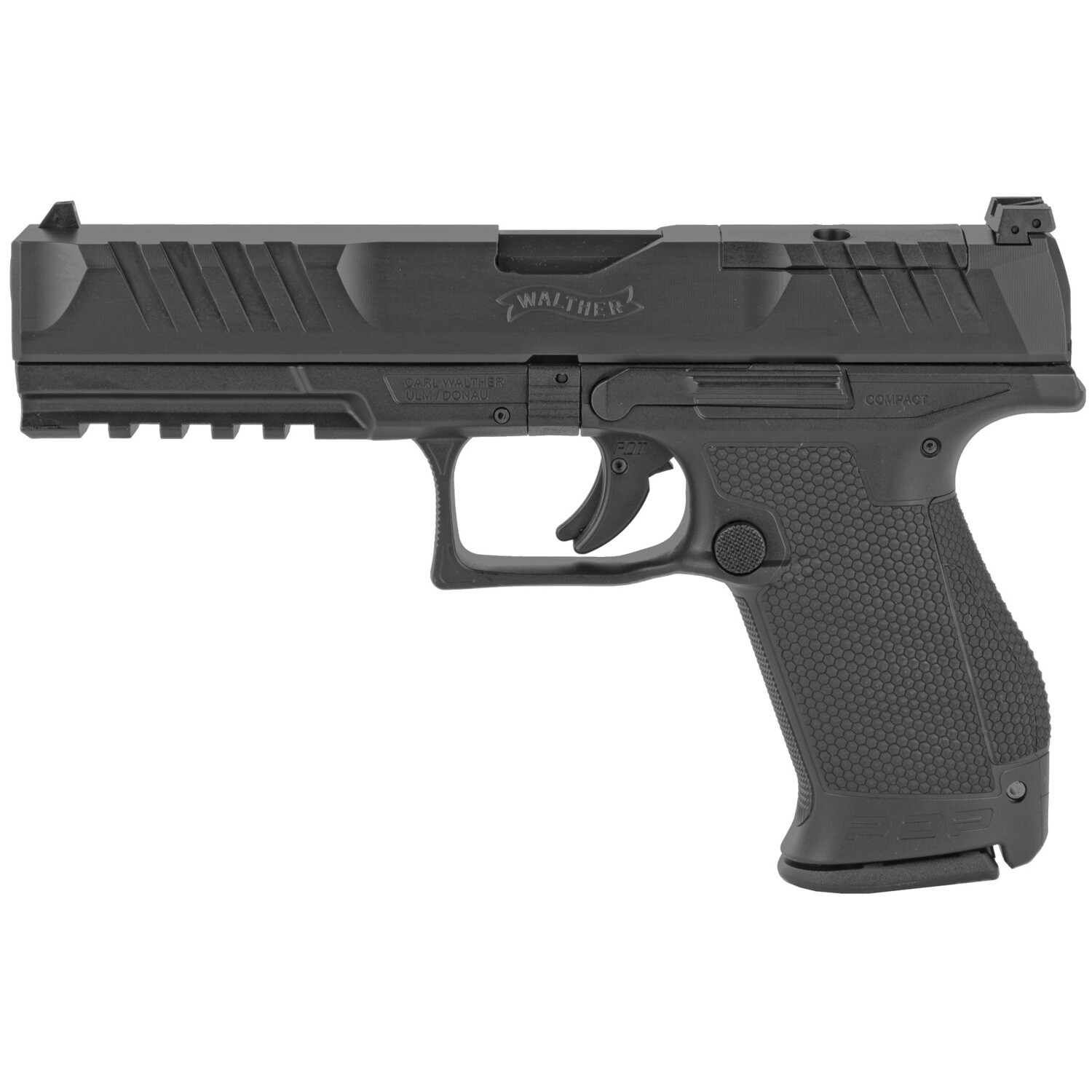 Wal Pdp Cmpct 9mm Optic Rdy, Capacity: 15 rounds, Barrel length: 5"