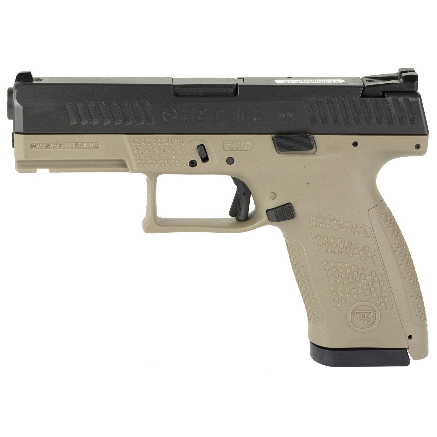 Cz P-10 C 9mm 4.02" Fde, Capacity: 10 rounds