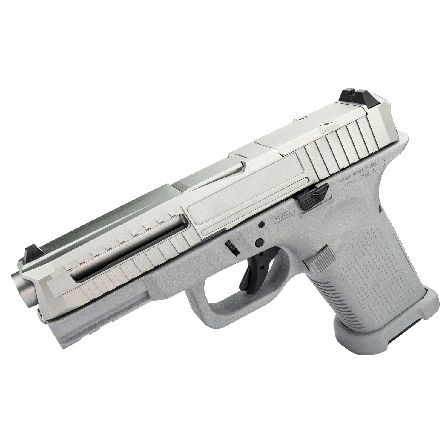 Lwd Ltd19 V1 Rmr 9mm, Color/Finish: Grey/Silver