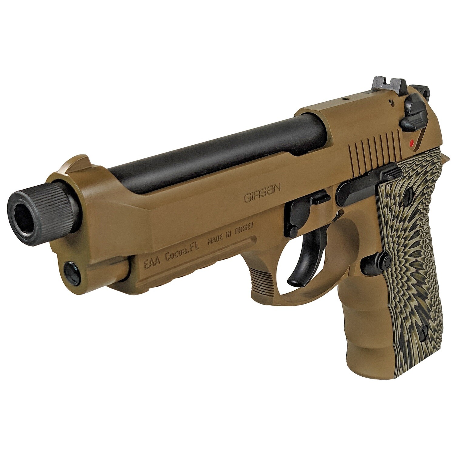 Girsan Regard 9mm 4.9" 18rd, Color/Finish: Flat dark earth