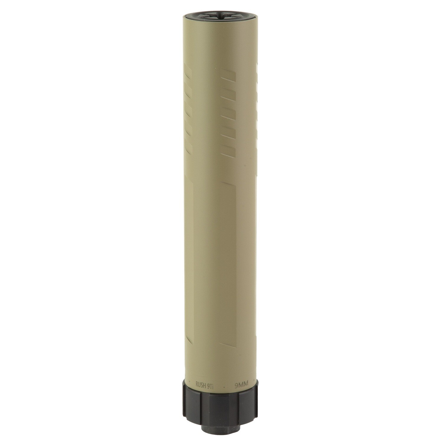 Fn Rush 9ti 9mm Suppressor, Color/Finish: Flat Dark earth