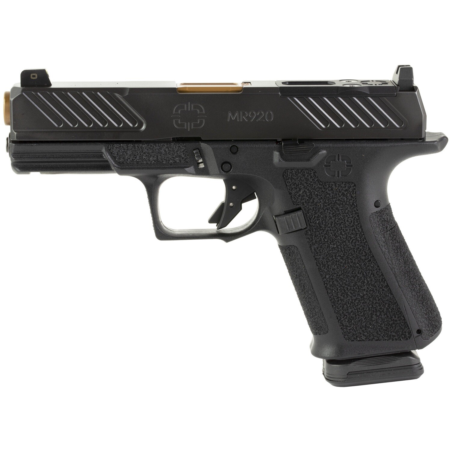 Shdw Mr920 Cmbt 9mm 4" Bbl, Color/Finish: Bronze