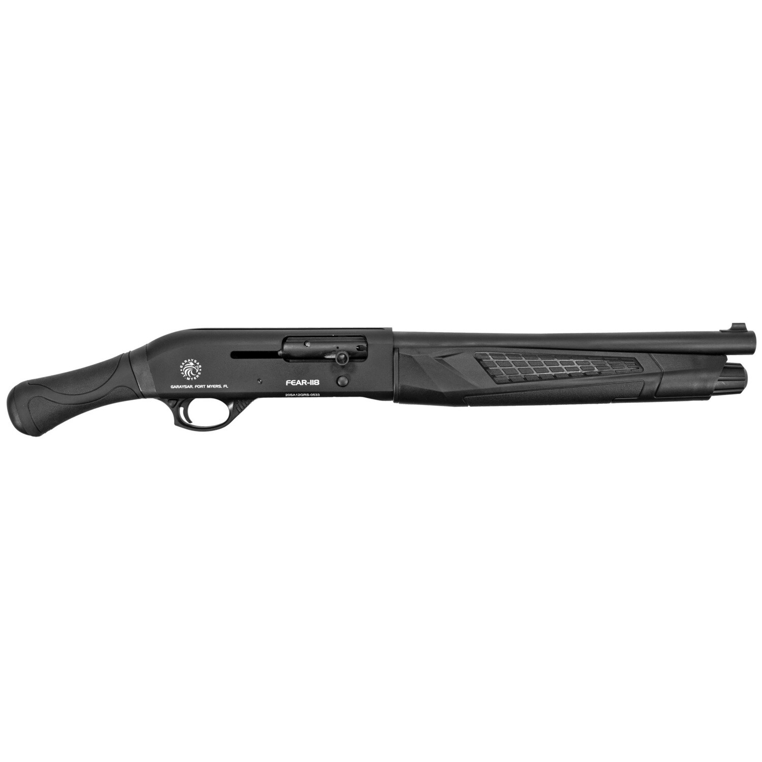 Garaysar Fear 118 12ga 14.5" 4rd, Color/Finish: Black