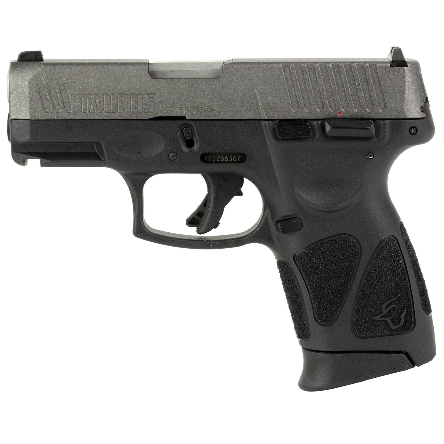 Taurus G3c 9mm 3.26" 12rd, Color/Finish: Tungsten/Black