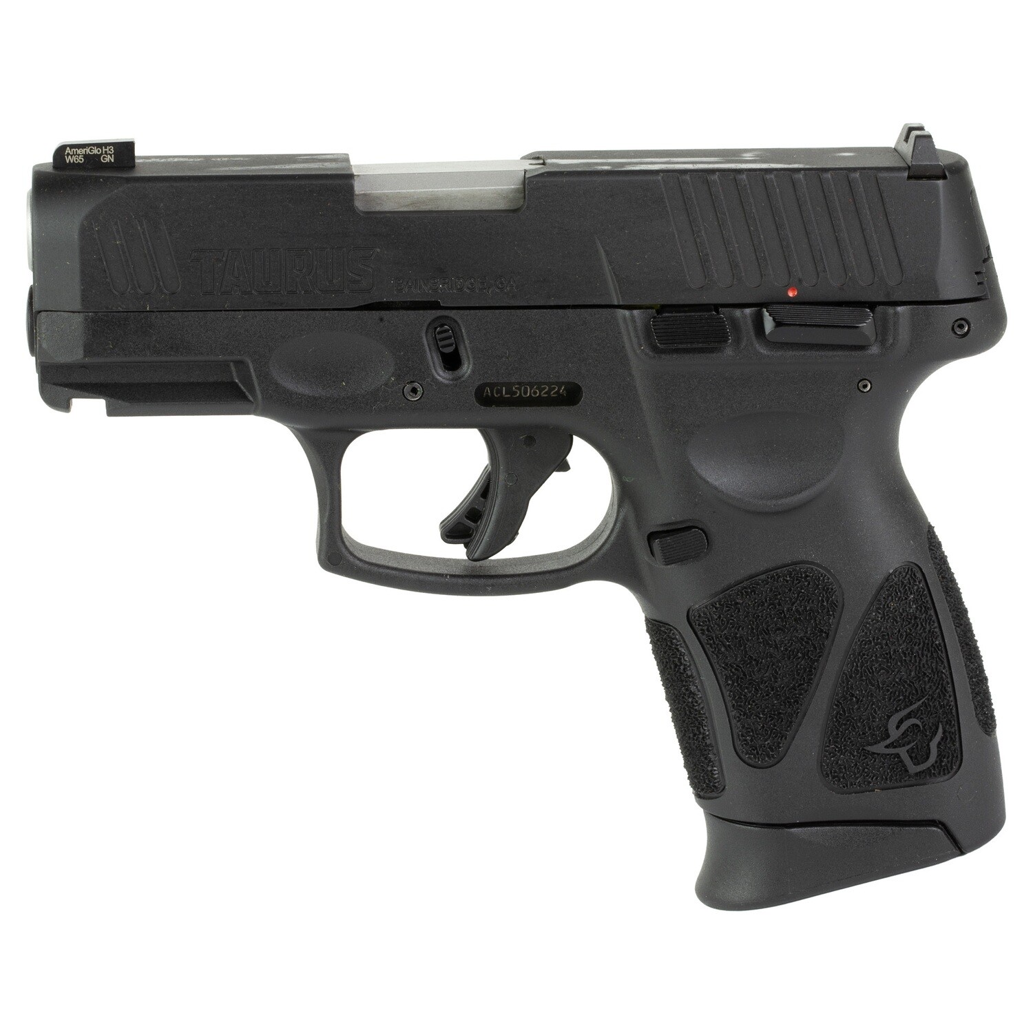 Taurus G3c 9mm 3.2" 12rd Blk Ns