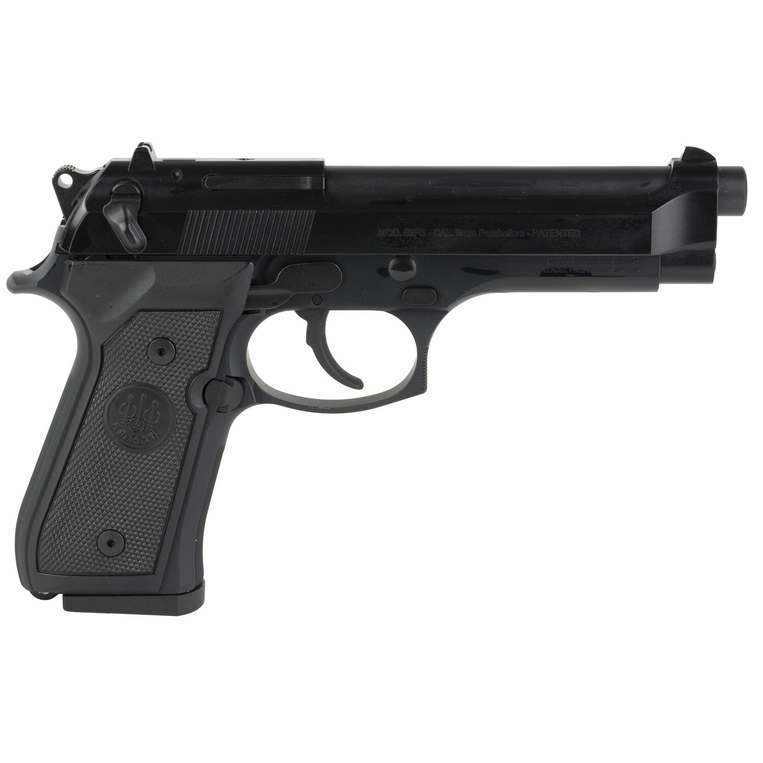 Beretta 92fs 9mm 4.9" 15rd Blk