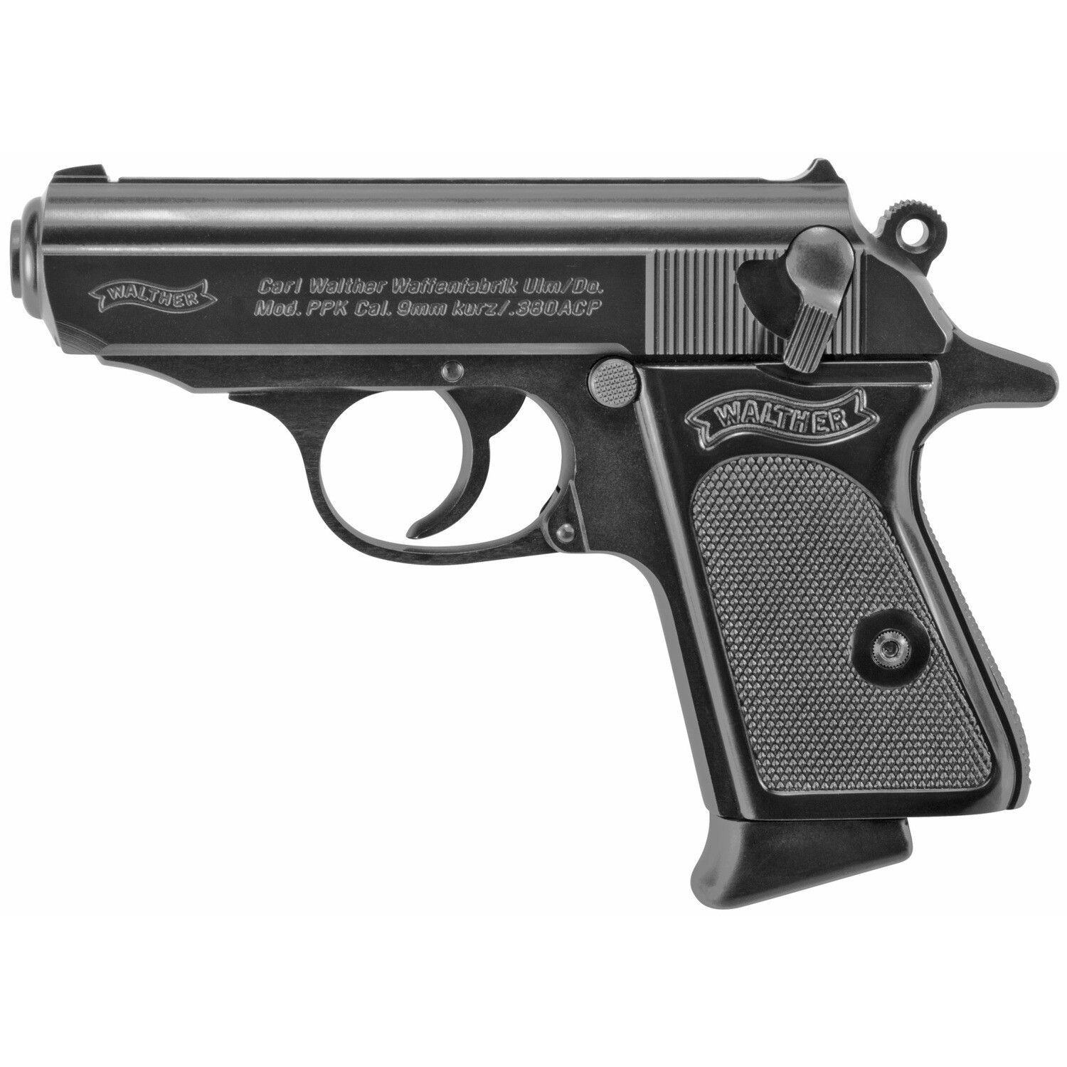 Wal Ppk 380acp 3.3" 6rd Blk