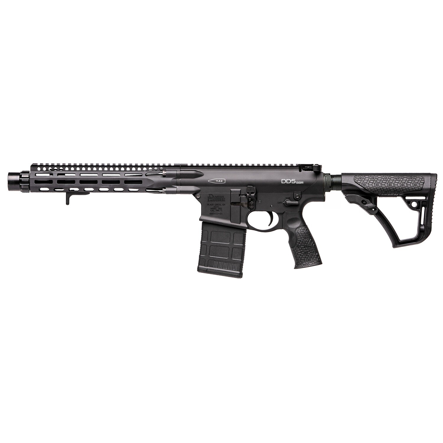 Dd Dd5 Sbr 762nato 12.5" 10rd Blk