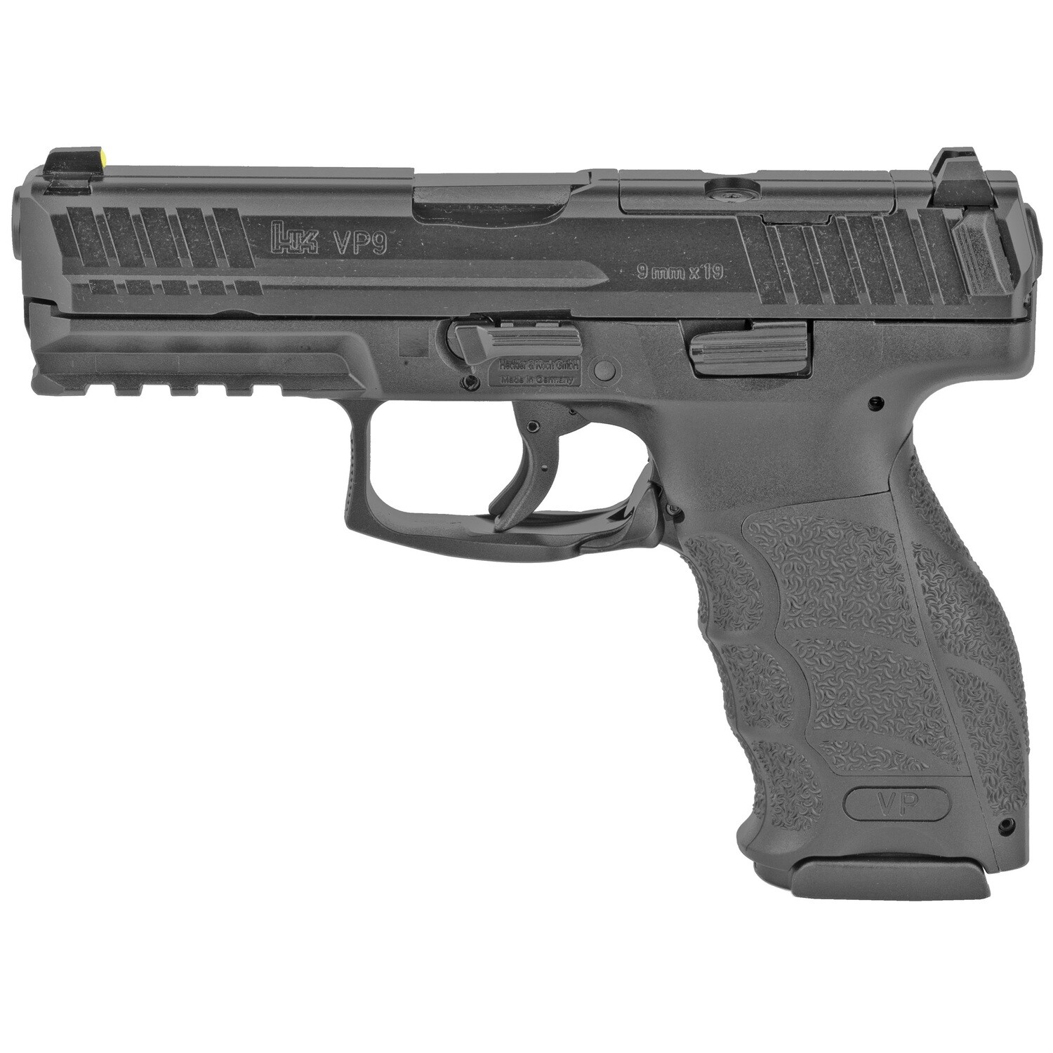 Hk Vp9 Or 9mm 4.09" 10rd Blk