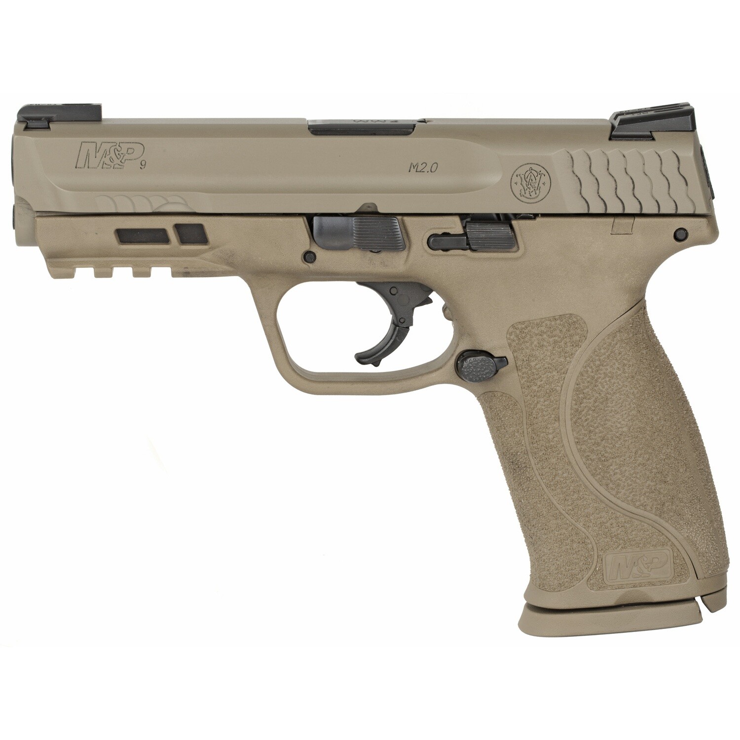 S&w M&p M2.0 9mm 4.25" 17r Fde Tfx