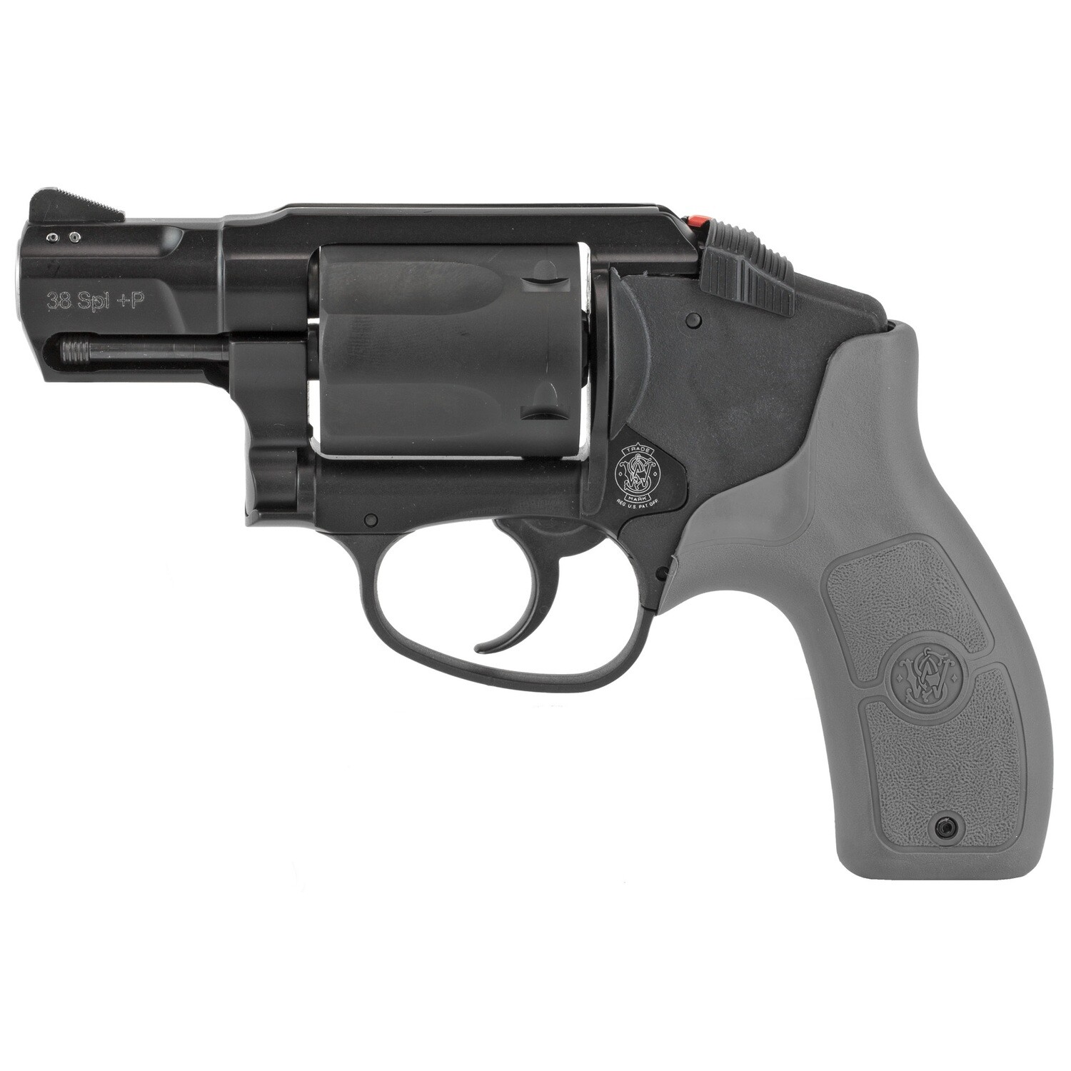 S&w Bdygrd 38spl+p 1.8" 5rd Bl W/lsr