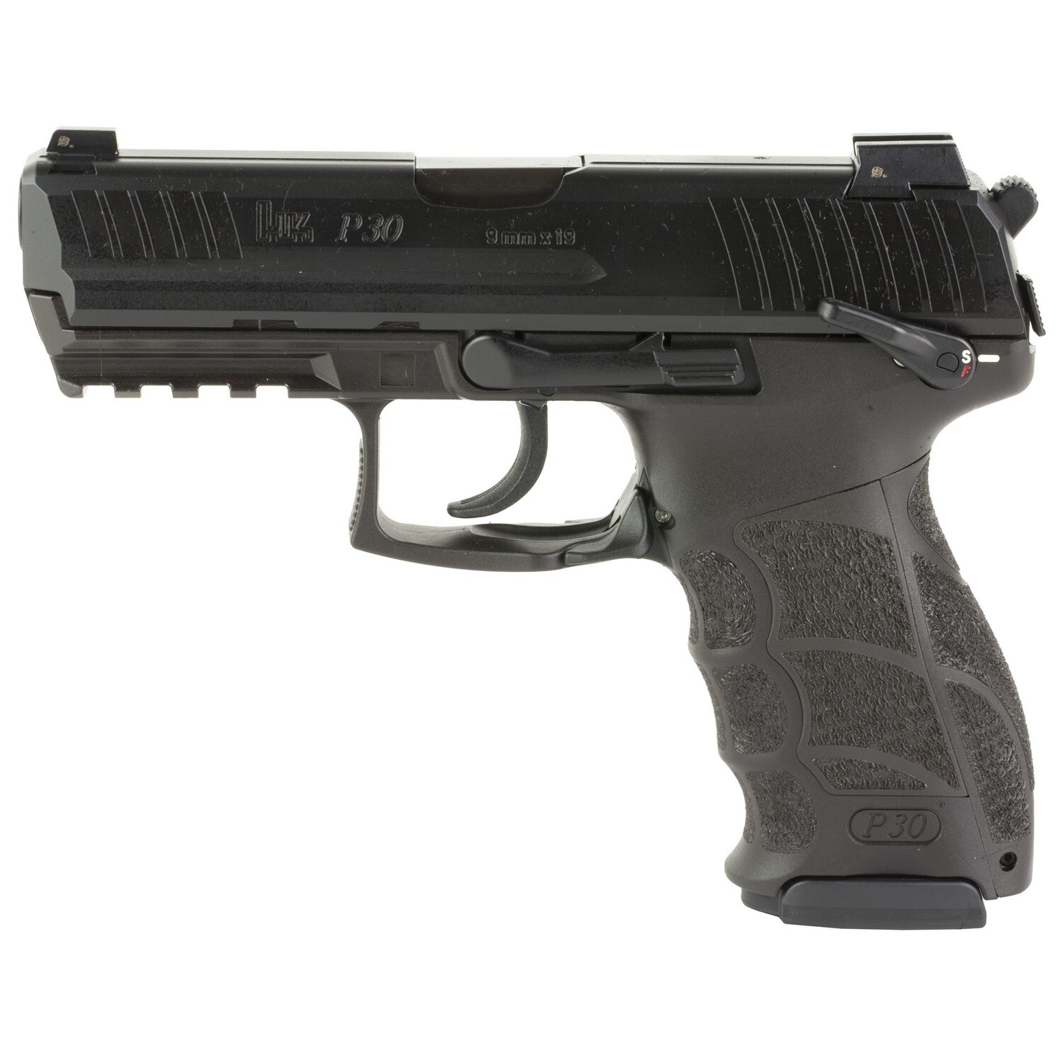 Hk P30s 9mm 3.85" 17rd V3 Da/sa Ns