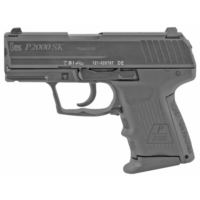 Hk P2000sk 9mm 3.26 Hk P2000sk 9mm 3.26" 10rd V2 Lem Blk