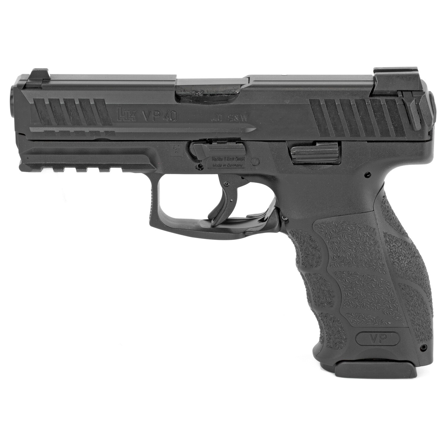 Hk Vp40 40s&w 4.09" 10rd Blk Ns