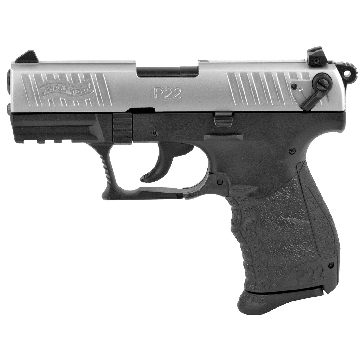 Wal P22q 22lr 3.42" 10rd Nickel