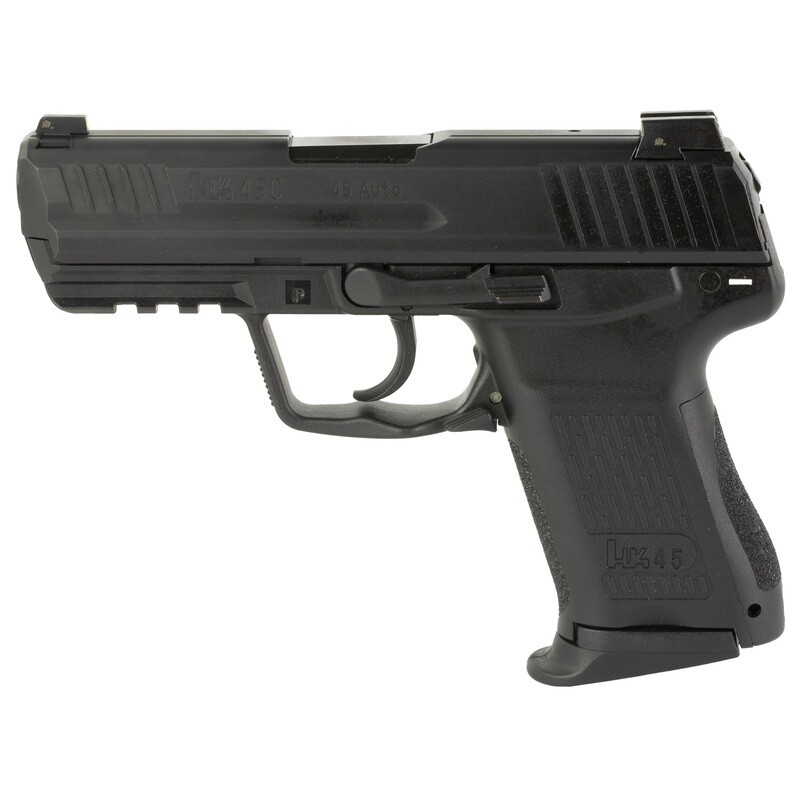 Hk 45c 45acp 3.94 Hk 45c 45acp 3.94" 8rd V7 Lem Blk Ns