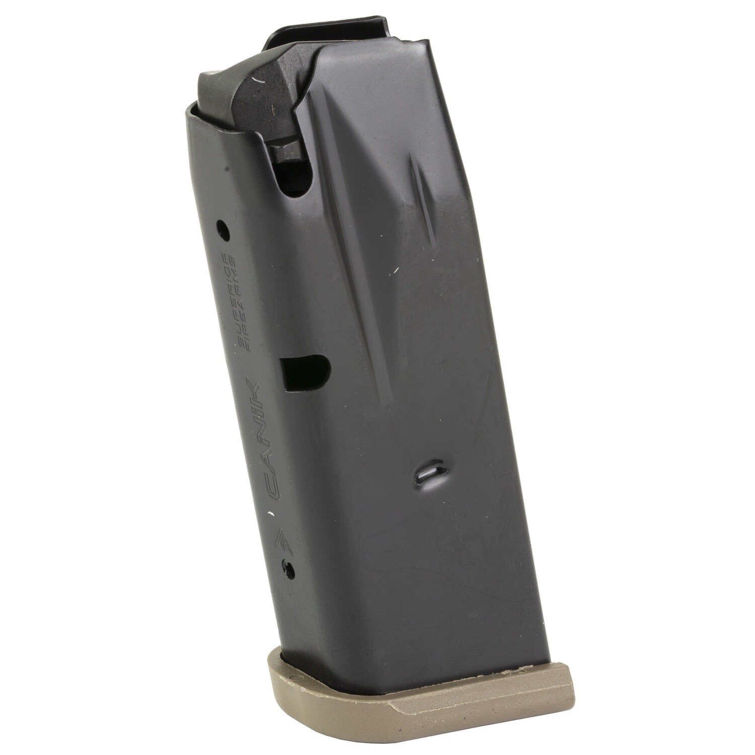 Mag Cent Arms Mc9 10rd Fngr Ext, Color: Flat Dark Earth