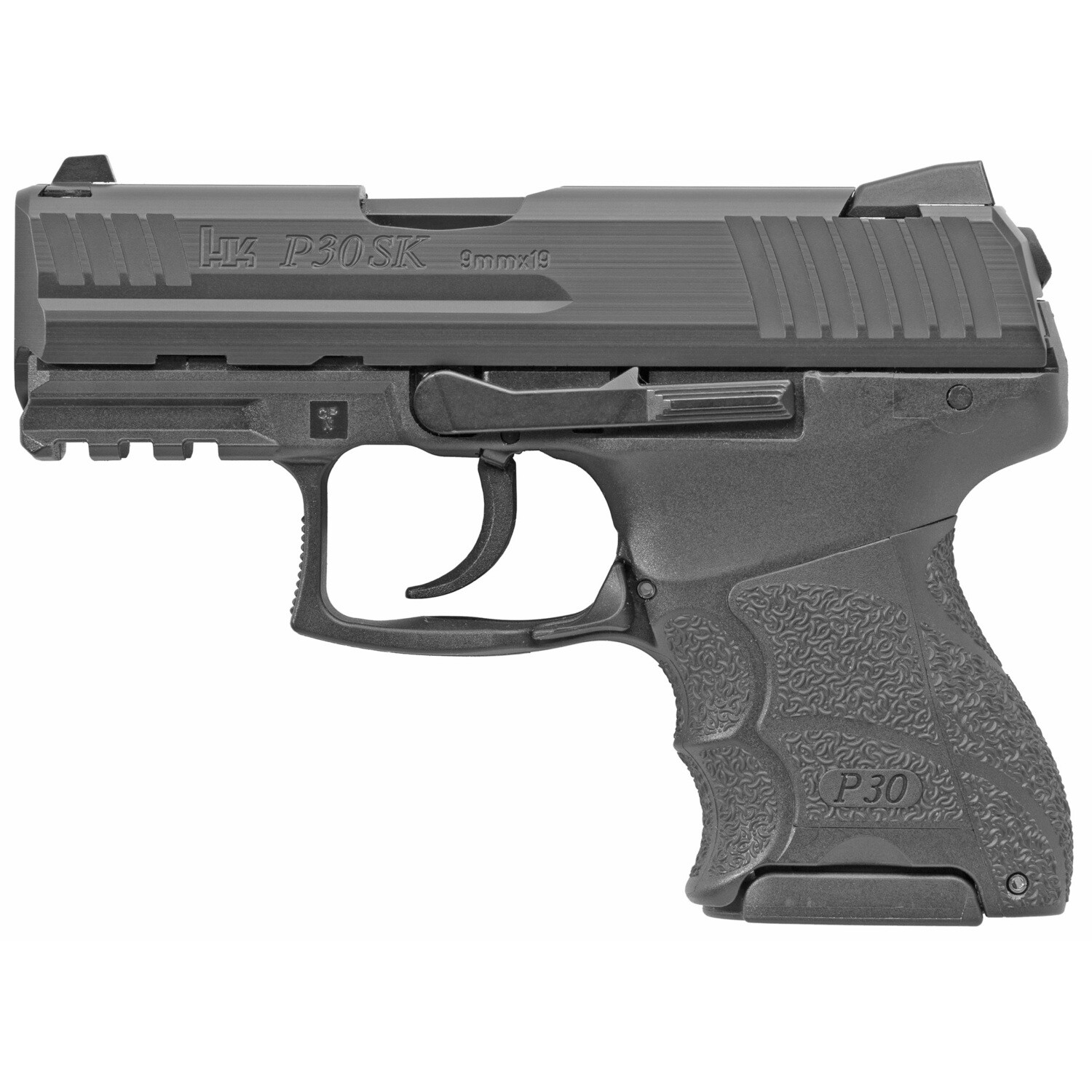 Hk P30sk 9mm 3.27" 10rd V1 Lt Lem
