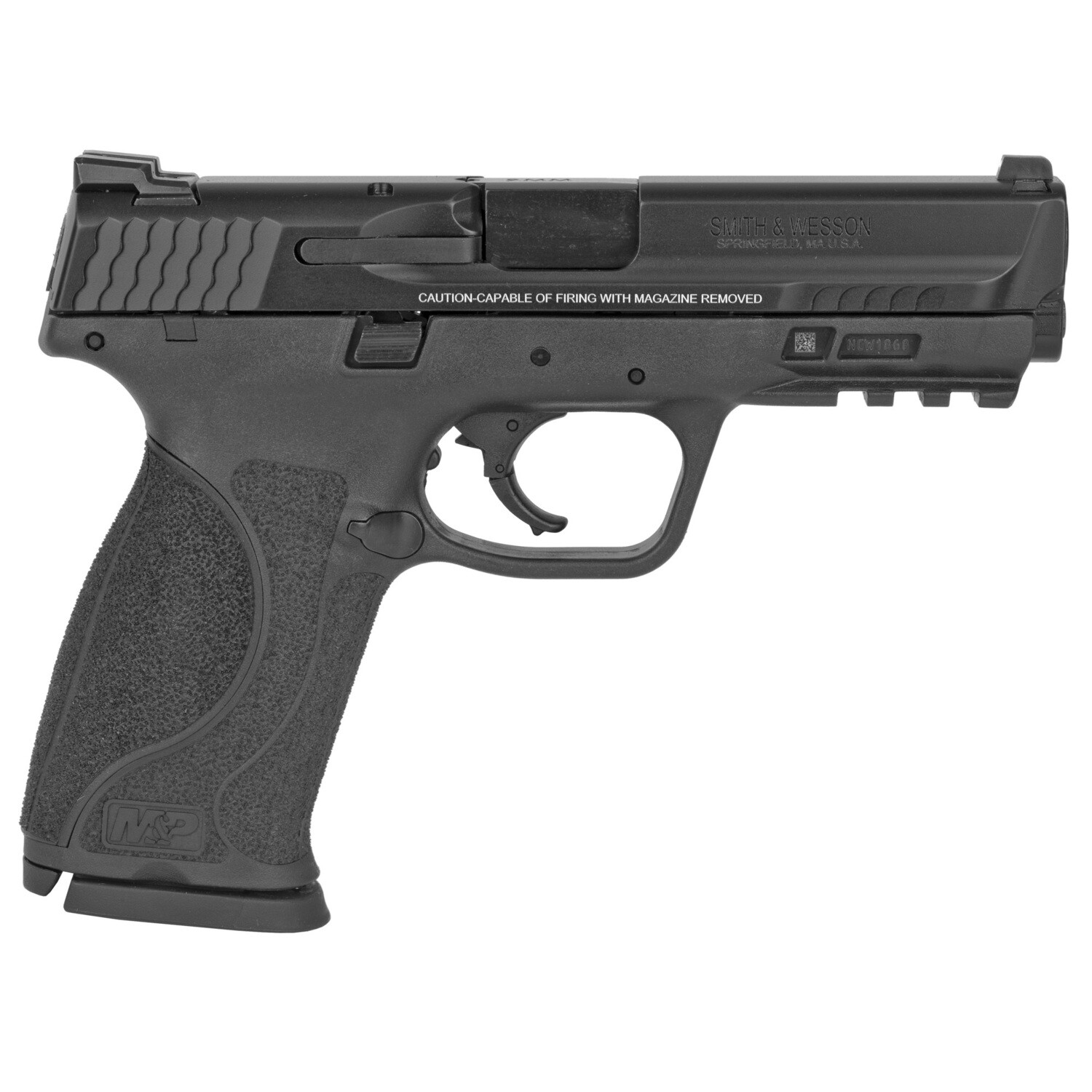 S&w M&p2.0 9mm 4.25" 10r Bk Nms C&rk