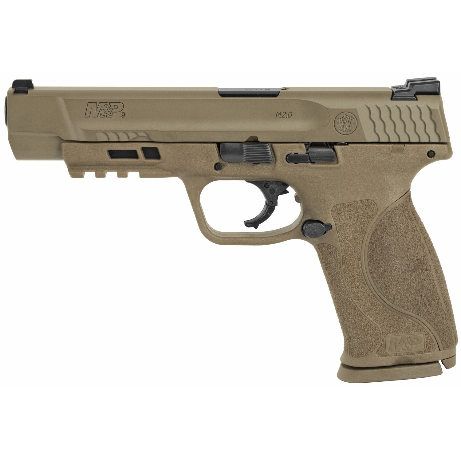 S&w M&p M2.0 9mm 5" 17rd Fde Nms