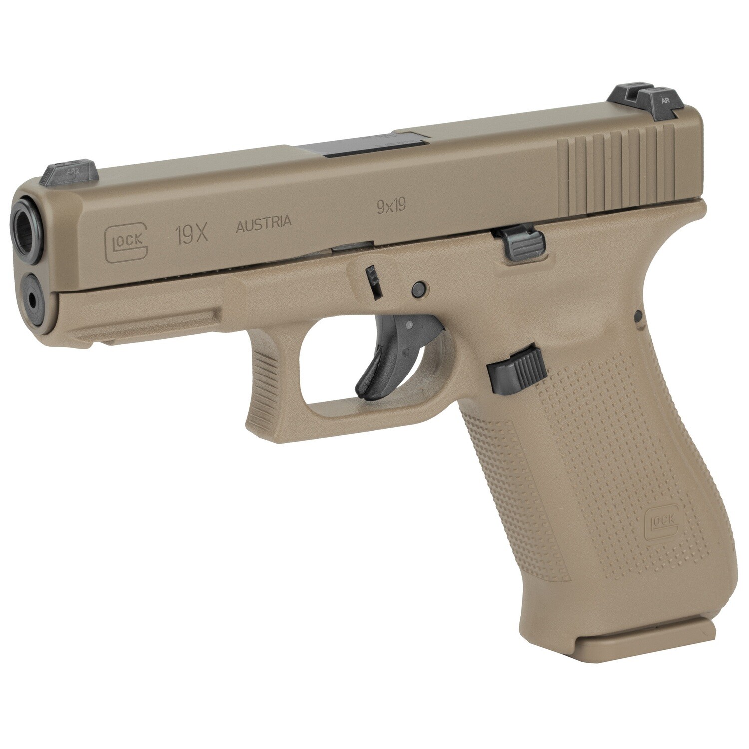 Glock 19x 9mm 19rd Gns 3 Mags