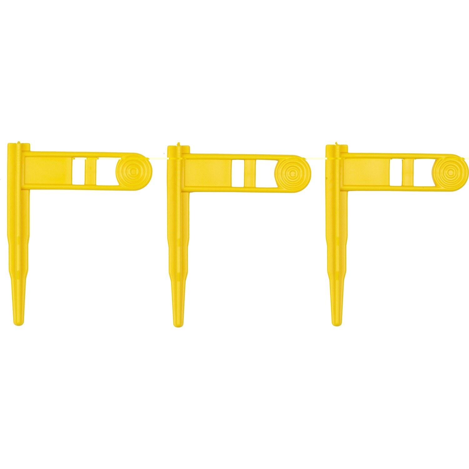Ergo Safety Chamber Flag 3pk, Color/Finish: Yellow