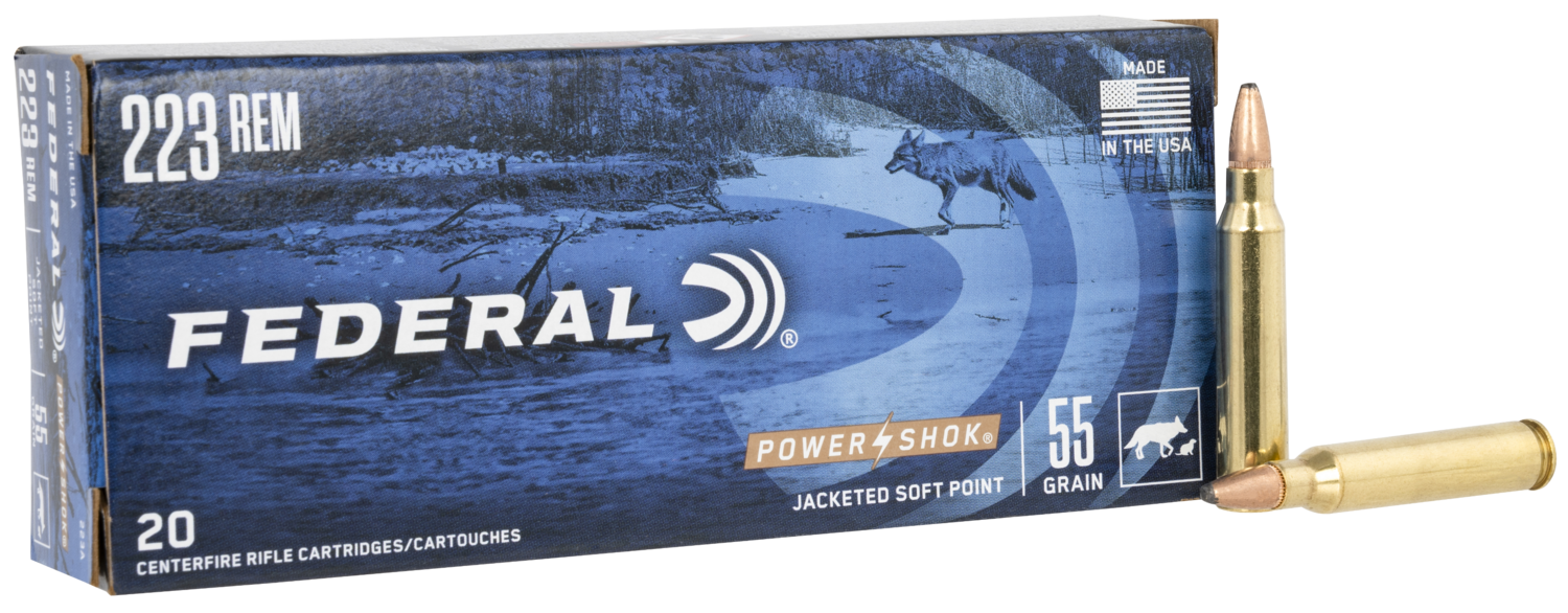 Federal Power-shok, Fed 223a           223      55 Sp            20/10