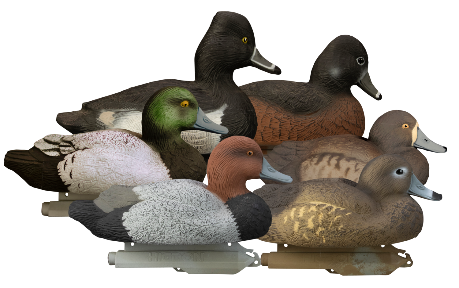 Higdon Decoys Standard Diver Pack, Higdon 19994 Std Diver Pack Blubill/redhead/rngnck