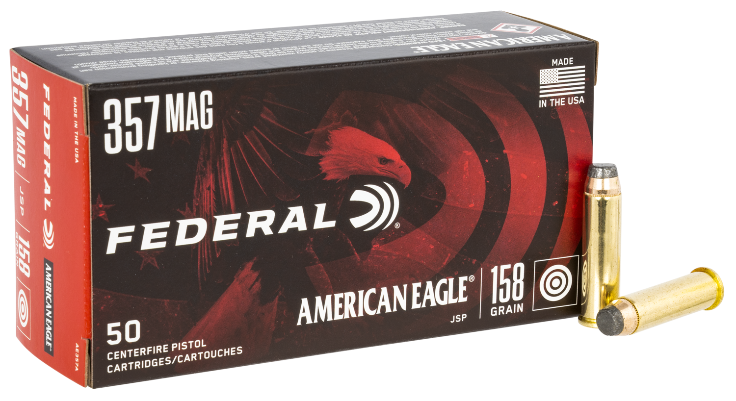 Federal American Eagle, Fed Ae357a       357       158 Jsp           50/20