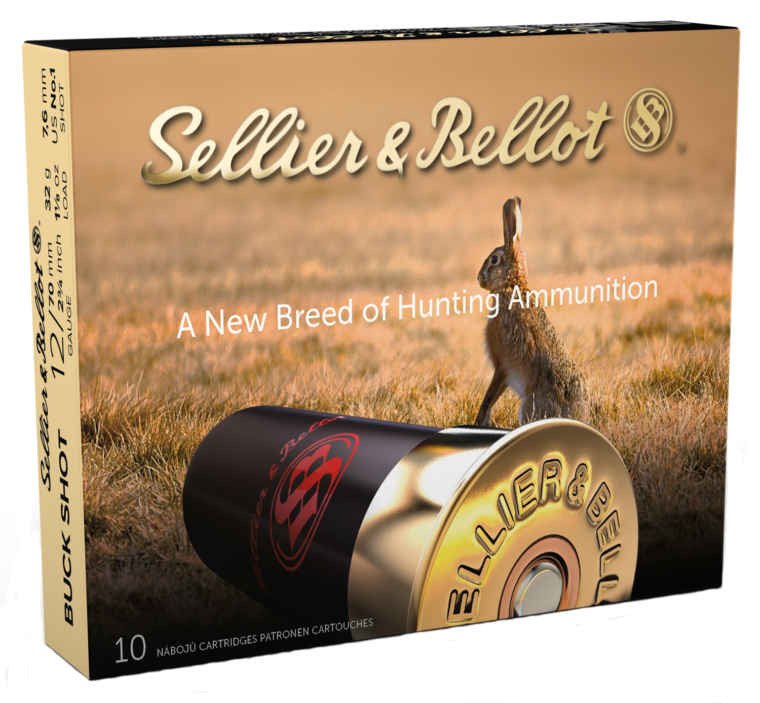 Sellier & Bellot Hunting, S&b Sb12bsi        12ga 2.75  1b 12pel       10/25