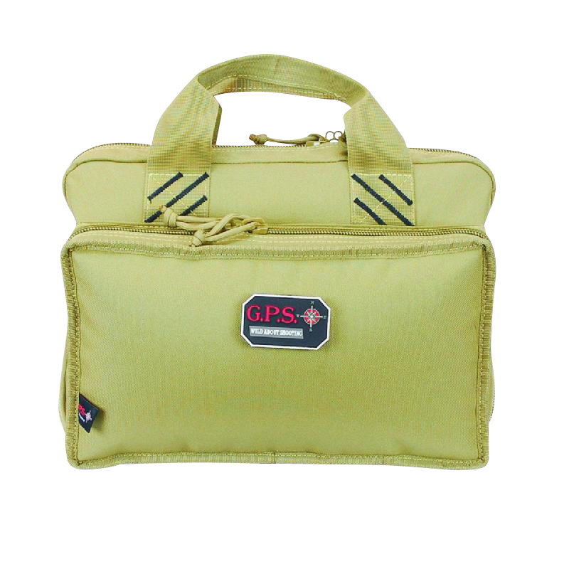 G*outdoors Quad, Gps 1310pct     Quad Pistol Range Bag          Tan