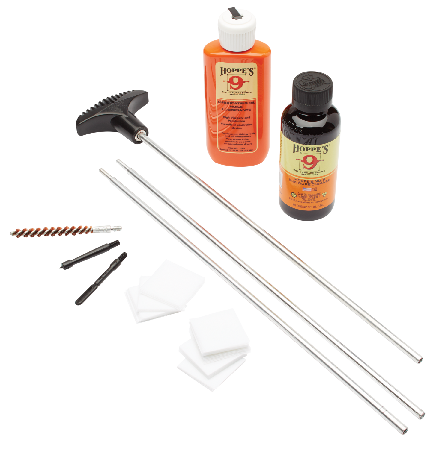 Hoppes Rifle, Hop U30b       Cleaning Kit 30 Cal       Clam